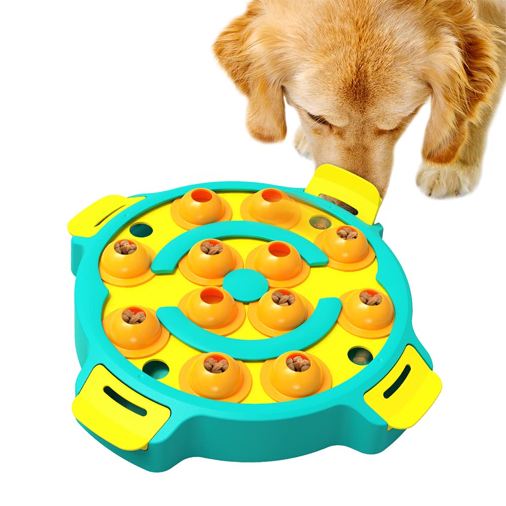 PunkyKom Dogs Puzzle Toys For Boredom And Stimulating,,Slow Feeder Bowl For  Healthy,Intetractive Treat Games And Mentally Stimulating Toy