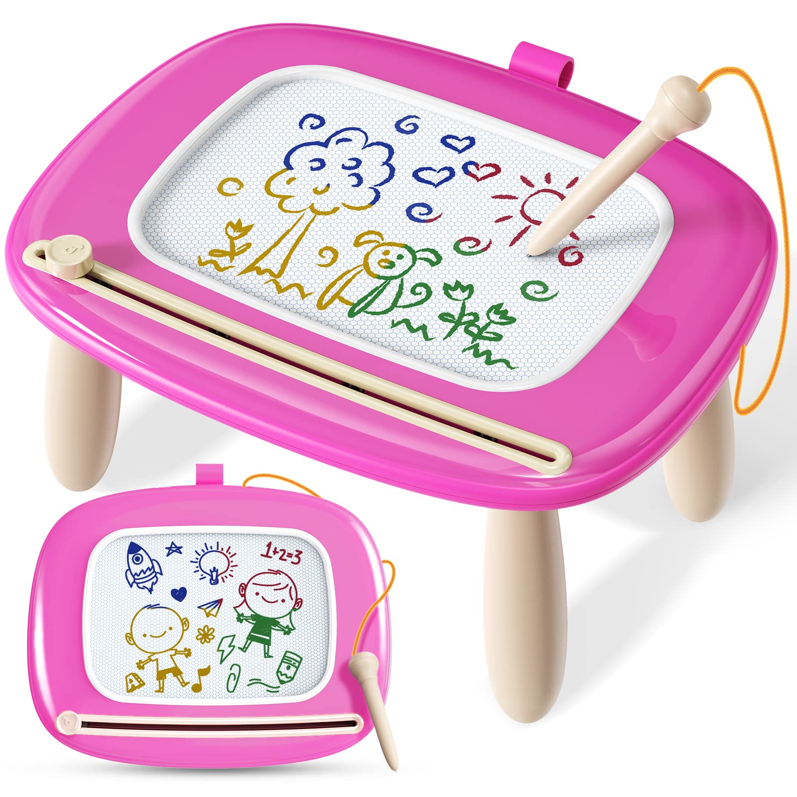 Kikidex Toddler Toys For Years Old, Sturdy Magnetic Doodle