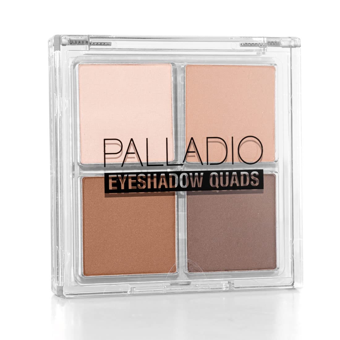 Palladio Eyeshadow Quads, Velvety Pigmented Blendable Matte, Metallic & Shimmer Finishes, Creamy Formula, Four Way Quad Eye Shad