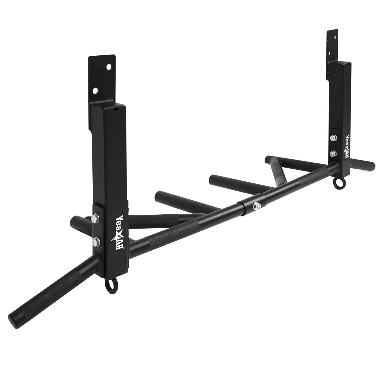 Yes4All Joist Mounted Pull Up Bar - Multi Grips Pull Up Barchin Up Bar
