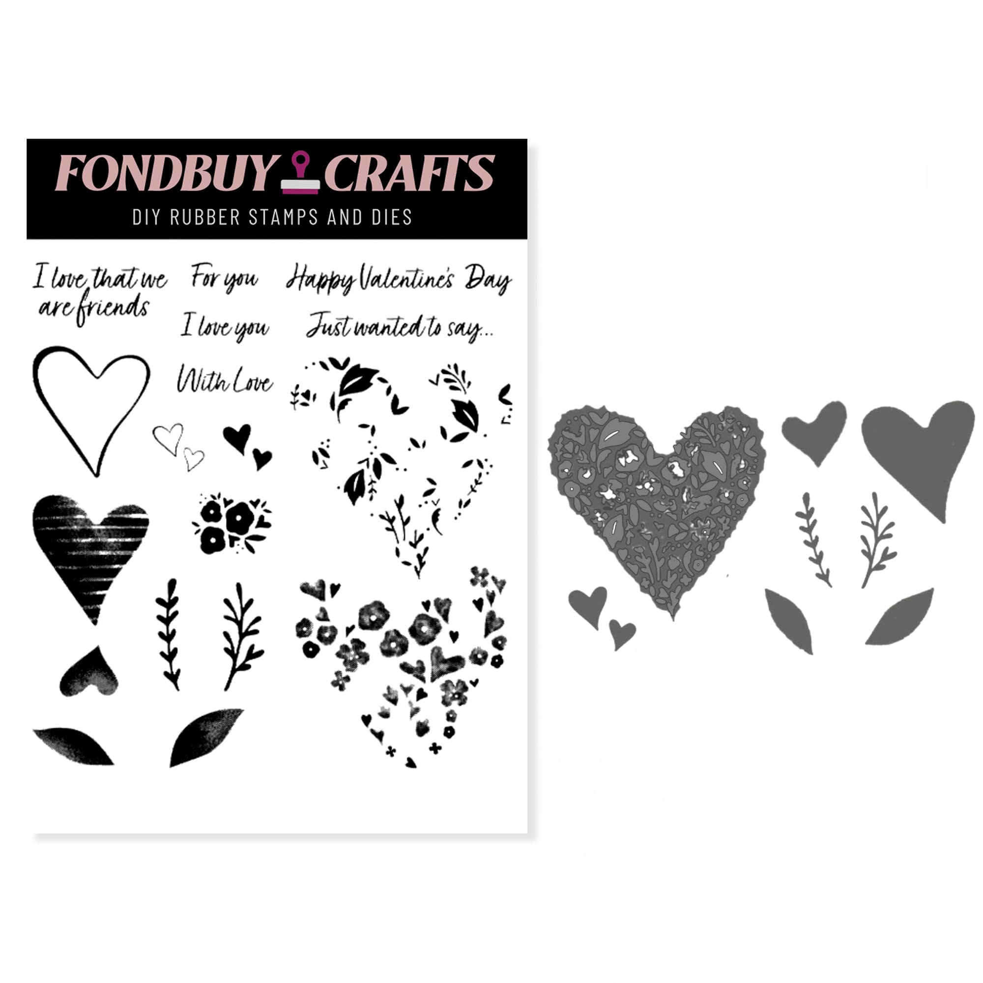 Fondbuy 2023 New Stamps And Dies For Card Making,Card Making