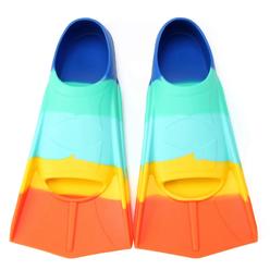 Foyinbet Kids Swim Fins,Short Youth Fins Swimming Flippers For Lap Swimming And Training For Children Girls Boys X-Small