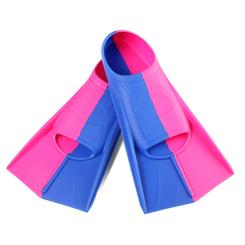 Foyinbet Swim Fins,Short Swimming Training Flippers For Lap Swimming Snorkeling,Silicone Swim Flippers With Mesh Bag For Childre
