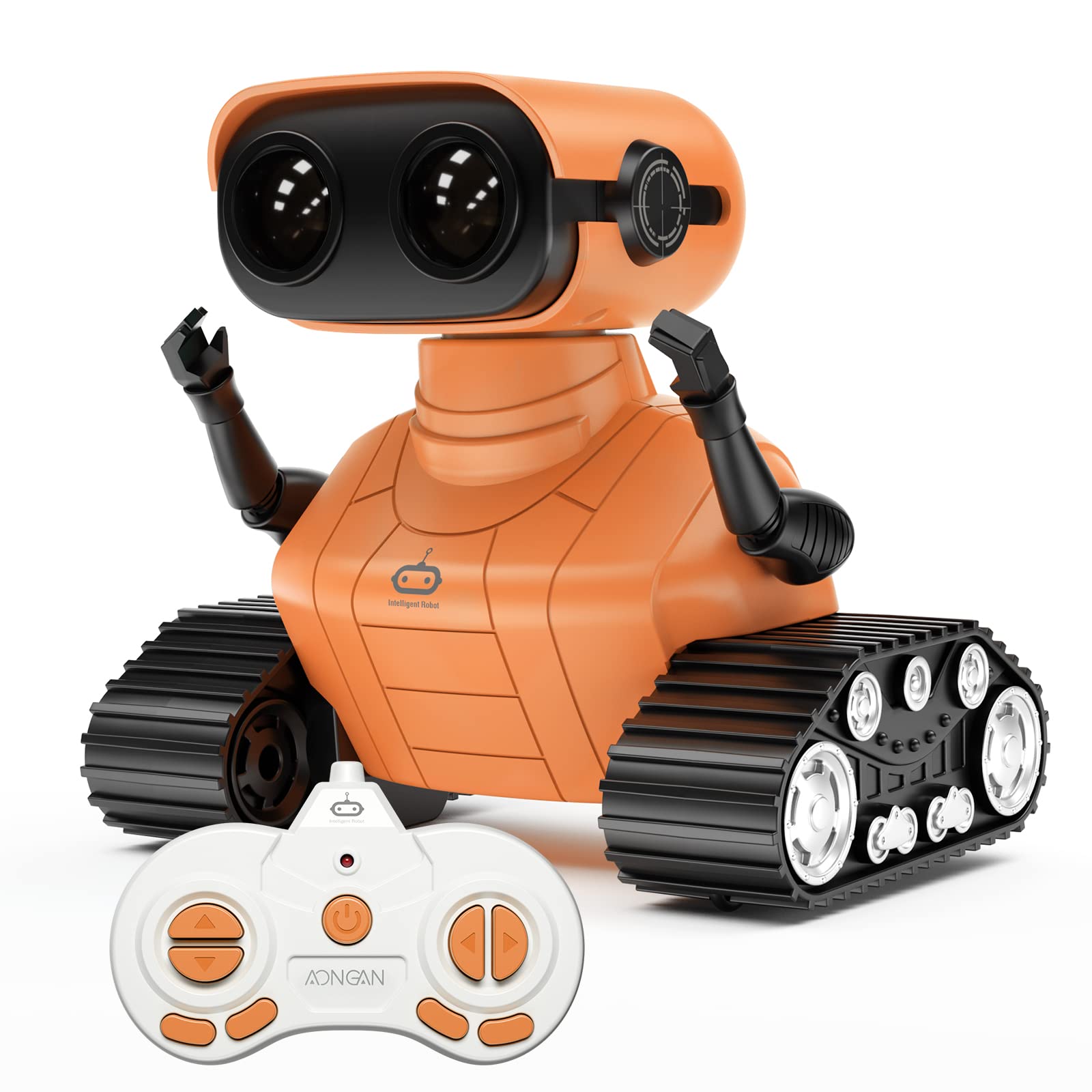 Aongan Robot Toys - Remote Control Robot Toys For Kids, Dancing Singing Music Led Eyes Demo, Interactive Engaging Robots, Usb Ch