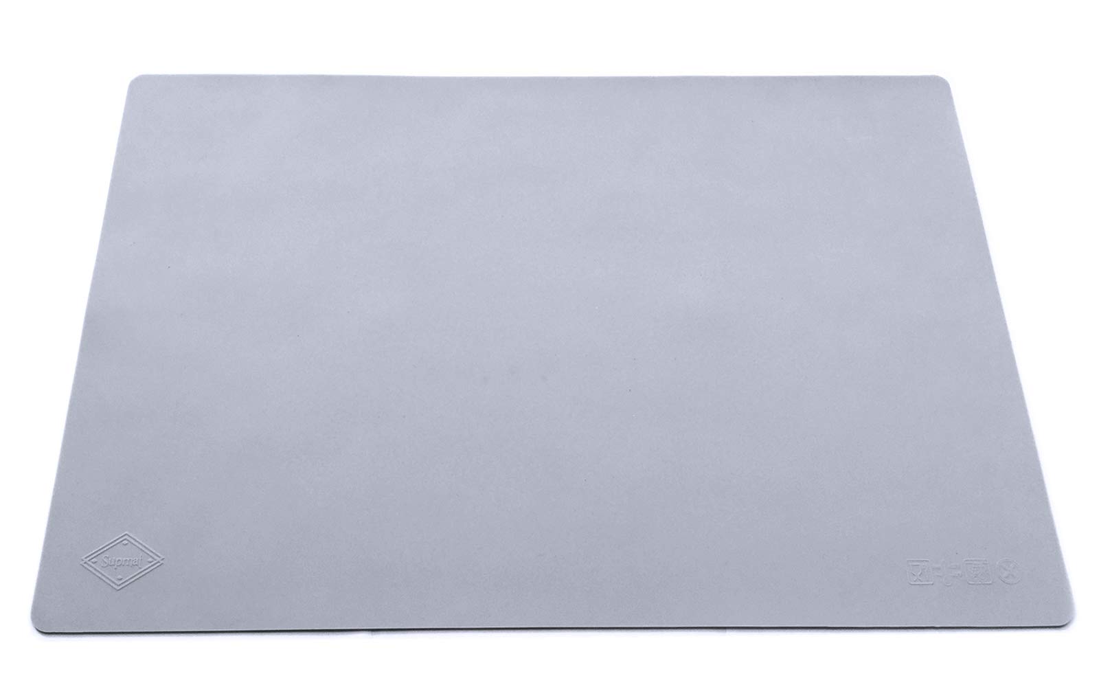 Supmat Xl, Super Versatile Extra Large And Thick Heat Resistant Silicone  Mat, Counter Mat (1, Light Gray)