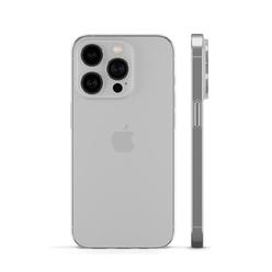 Peel Ultra Thin Iphone 14 Pro Case, Clear Soft - Minimalist Design Branding Free Protects And Showcases Your Apple Iphone 14 Pro