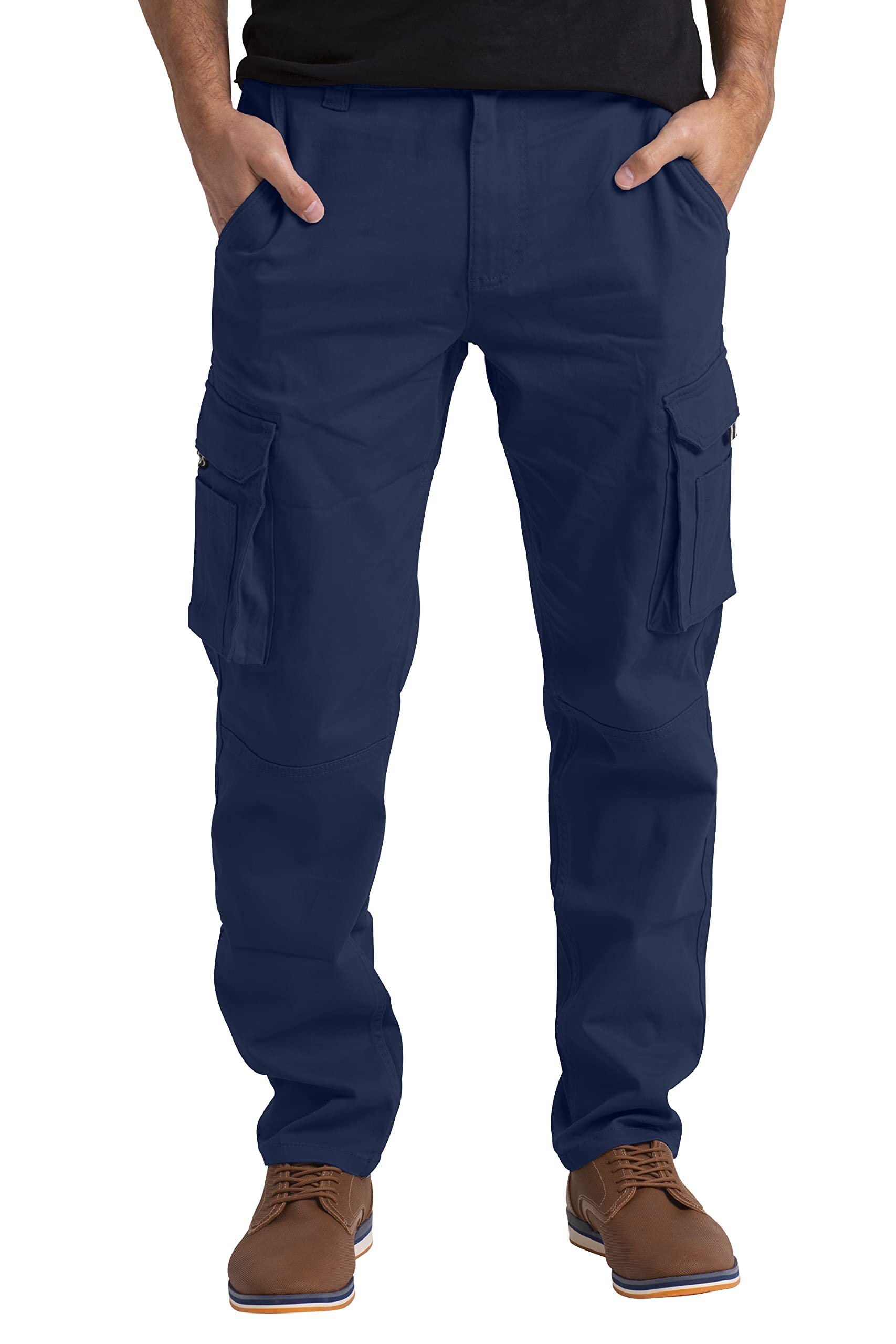 Gilles Cantuel Alamo Regular Fit Flex cargo Pants for Men - Heavy Duty ...