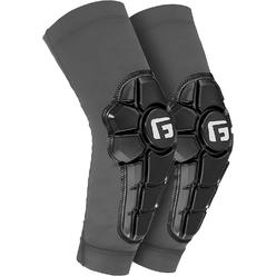 g-Form Pro-X2 Mountain Bike Elbow Pads - Elbow compression Sleeve for Elbow Support - greyBlackBlack, Youth LargeX-Large