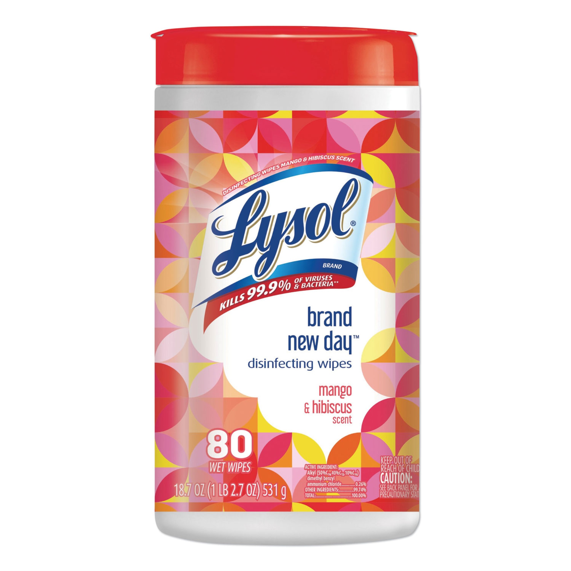 Essendant, Inc LYSOL Brand Disinfecting Wipes ,WIPES,NEW DAY,80CT