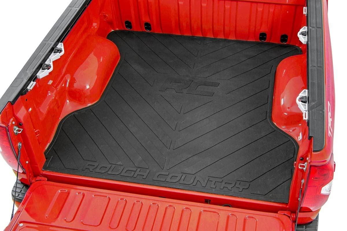 Rough country Rubber Bed Mat for 2019-2022 Ram 1500 57 Bed - RcM685