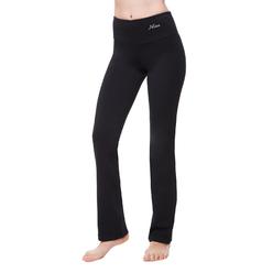 Nirlon Womens Bootcut Yoga Pants - Flare Leggings Yoga Pants Women Soft Breathable Womens Yoga Pants Flared Leggings Regular Plu