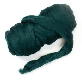 kondoos Kondoos Colored Natural Wool roving, 1 lb. Best Wool for Needle  Felting, Wet Felting, handcrafts and Spinning. (English Green, 1