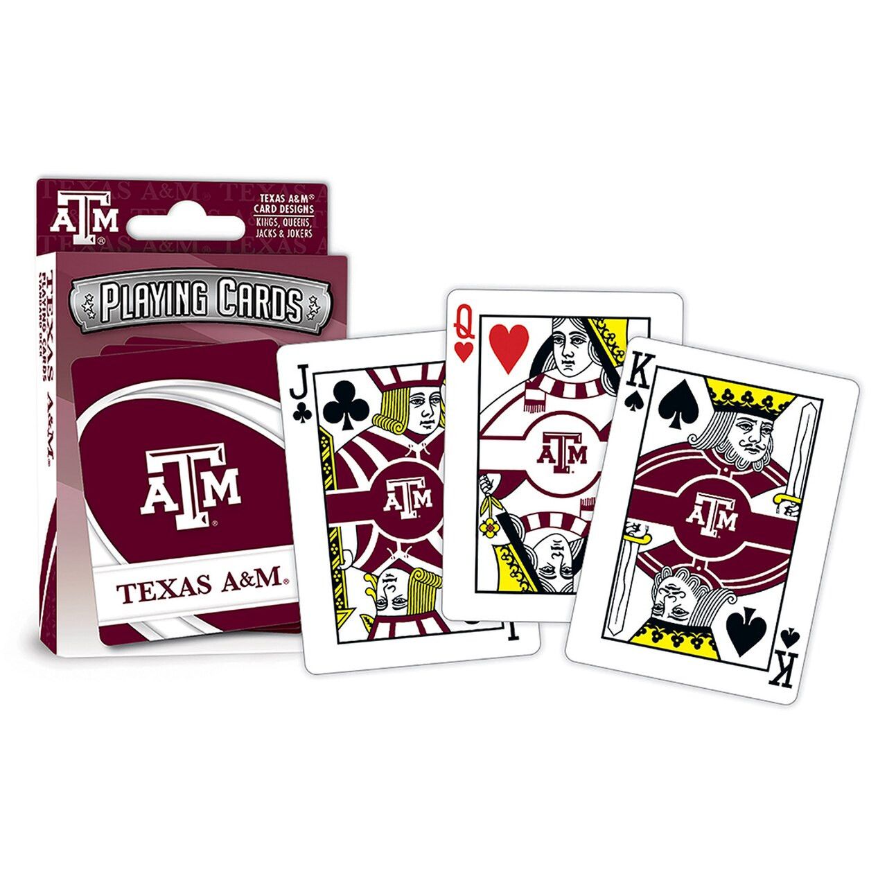 MasterPieces Texas A&M Aggies Playing Cards Logo