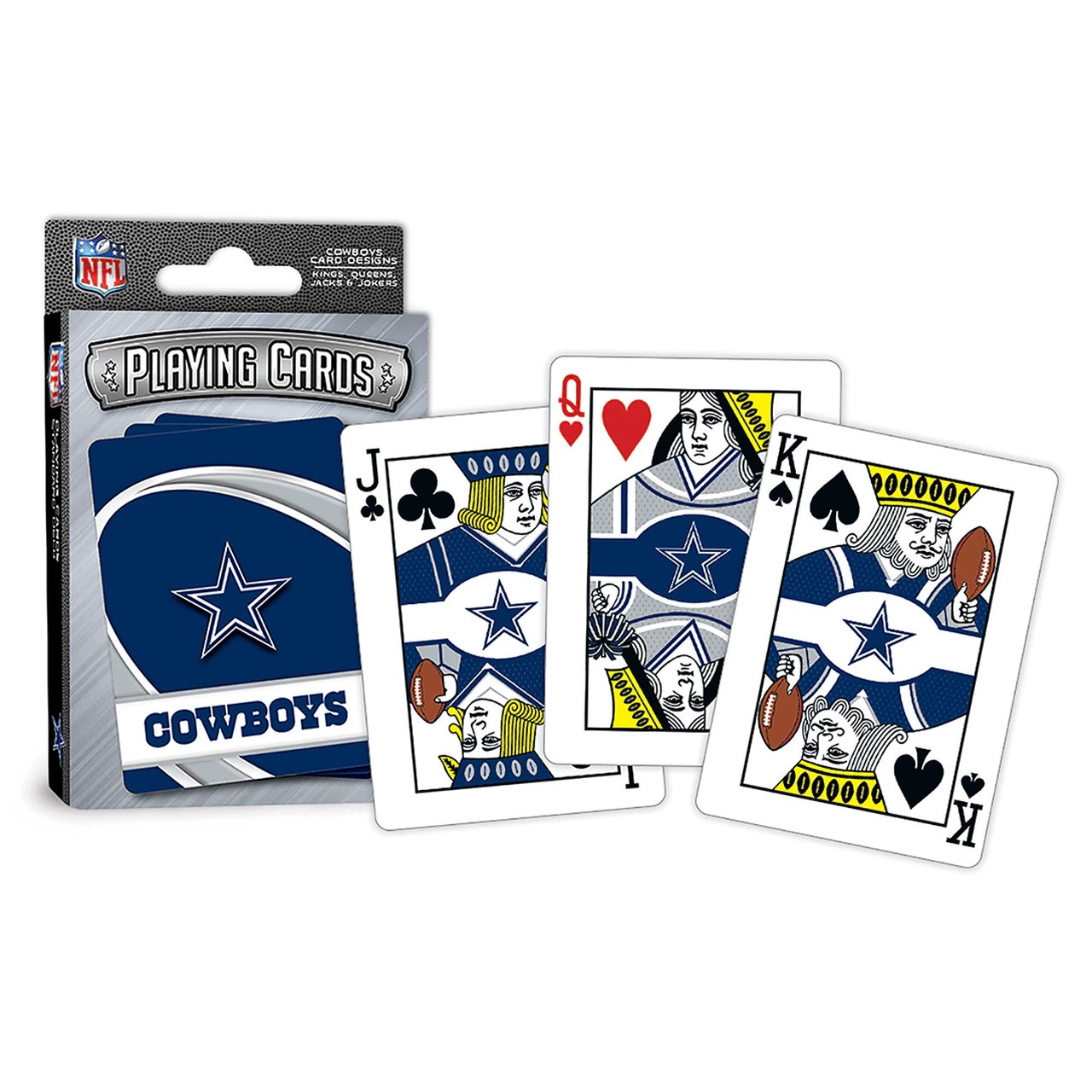 MasterPieces Dallas Cowboys Playing Cards Logo