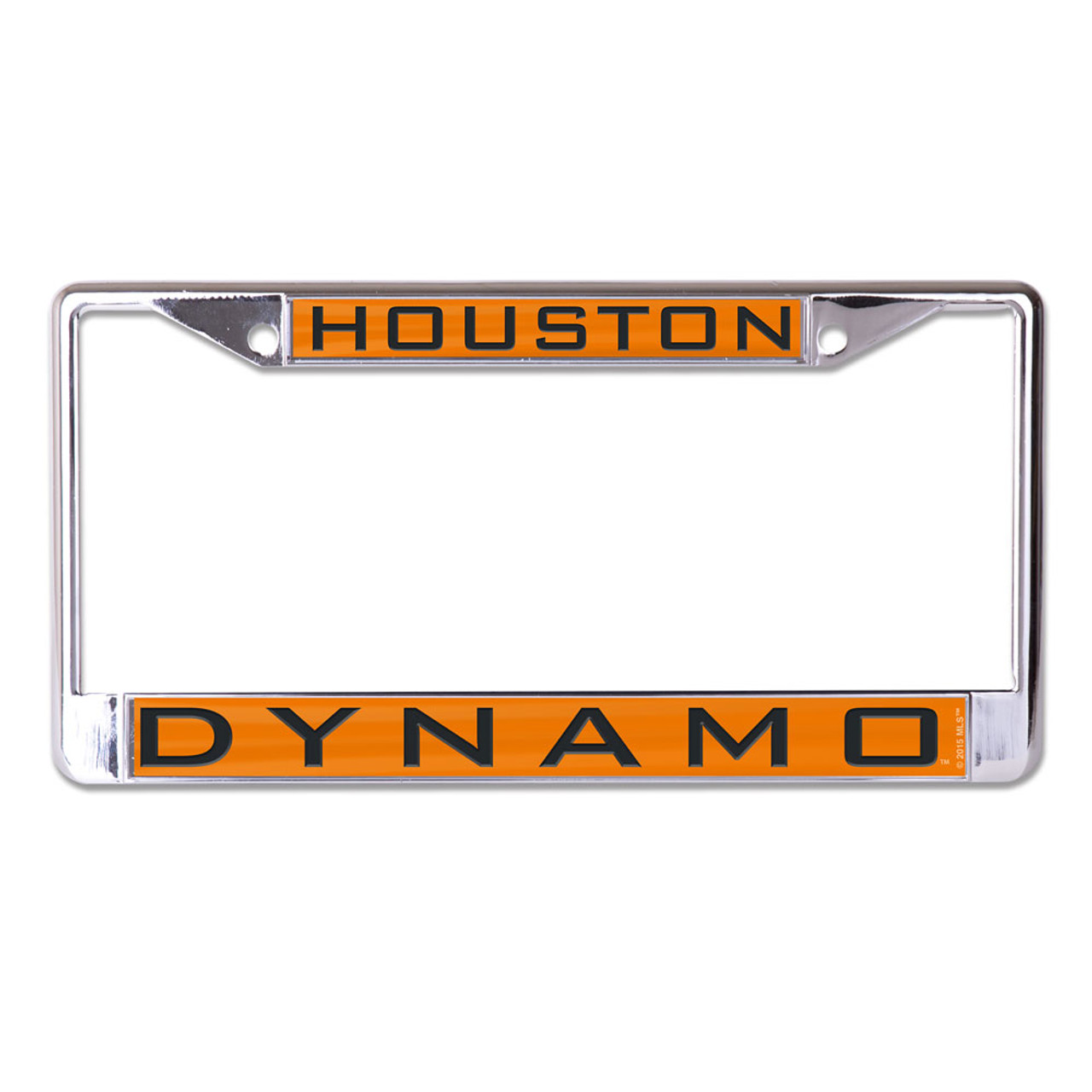 Win-Craft,Inc-McArthur Houston Dynamo License Plate Frame - Inlaid - Special Order