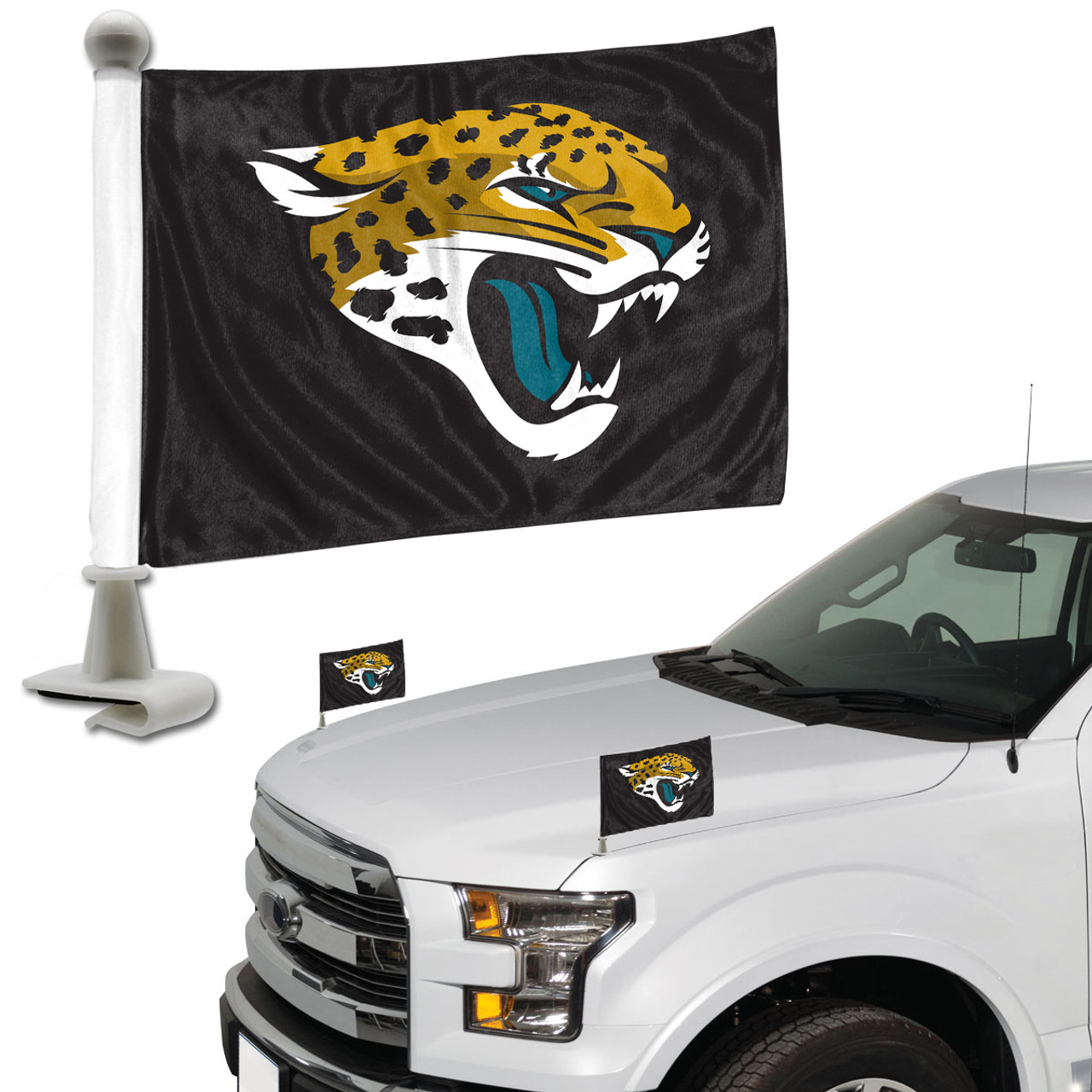 Team ProMark Jacksonville Jaguars Flag Set 2 Piece Ambassador Style