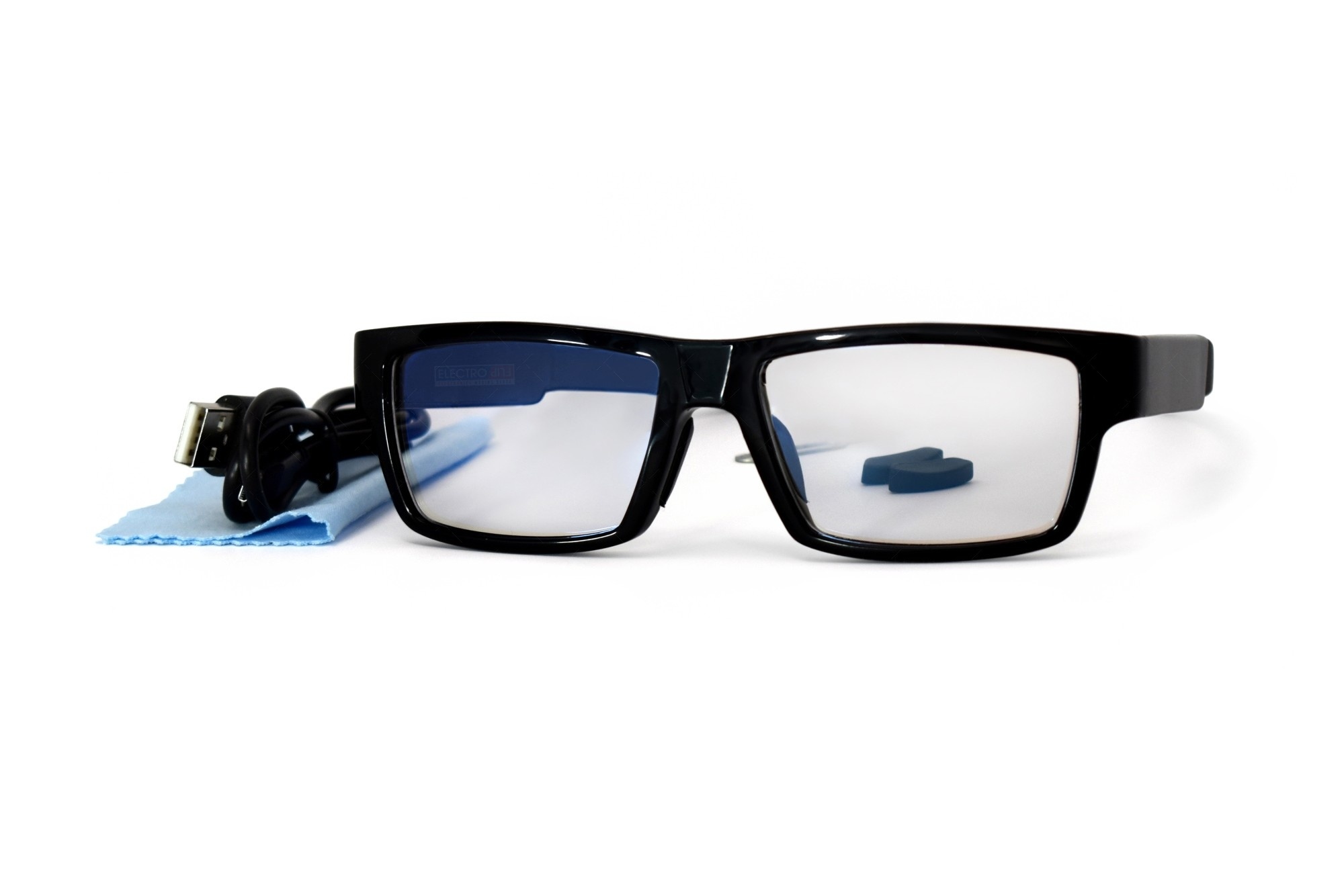 ElectroFlip Portable DVR Surveillance Eyeglasses - High Definition w/ Built-in Memory(D0102HXBKKX.)