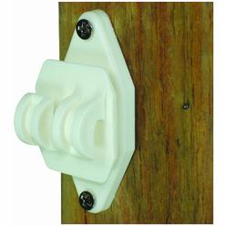 Field Guardian Wood Post - Nail on Insulator for Hi-Tensile - White