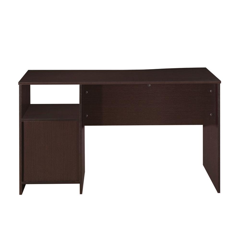 Techni Mobili Classic Computer Desk with Multiple Drawers. Color: Wenge