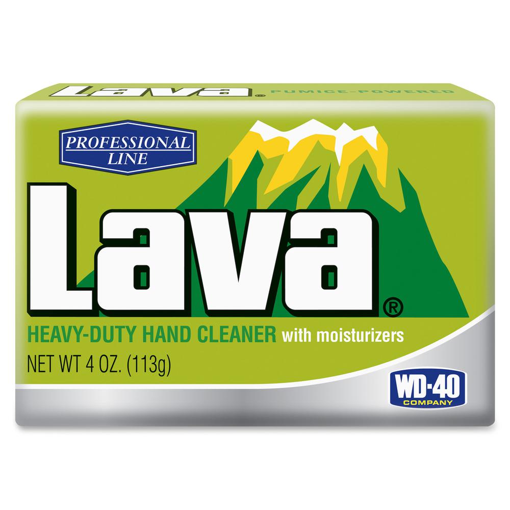 Lava WD-40 Heavy-duty Hand Cleaner Bar Soap - 4 fl oz (118.3 mL) - Hand - 48 / Carton