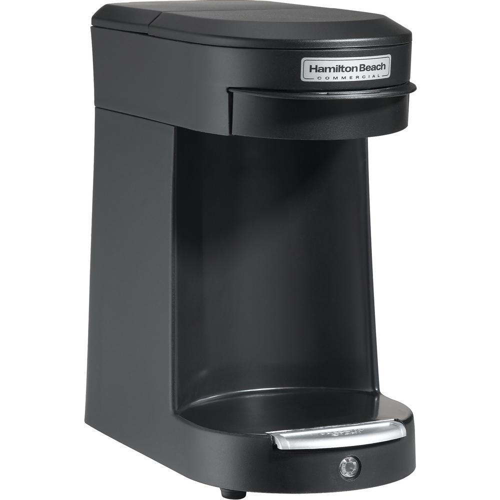 Hamilton Beach Brands Inc. Hamilton Beach Commercial Single-serve Coffee Maker - 500 W - 8 fl oz - 1 Cup(s) - Single-serve - Black