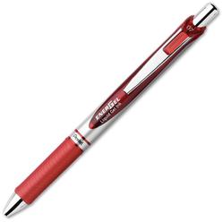 Pentel EnerGel RTX Liquid Gel Pens - Medium Pen Point - 0.7 mm Pen Point Size - Refillable - Retractable - Red Gel-based Ink - S