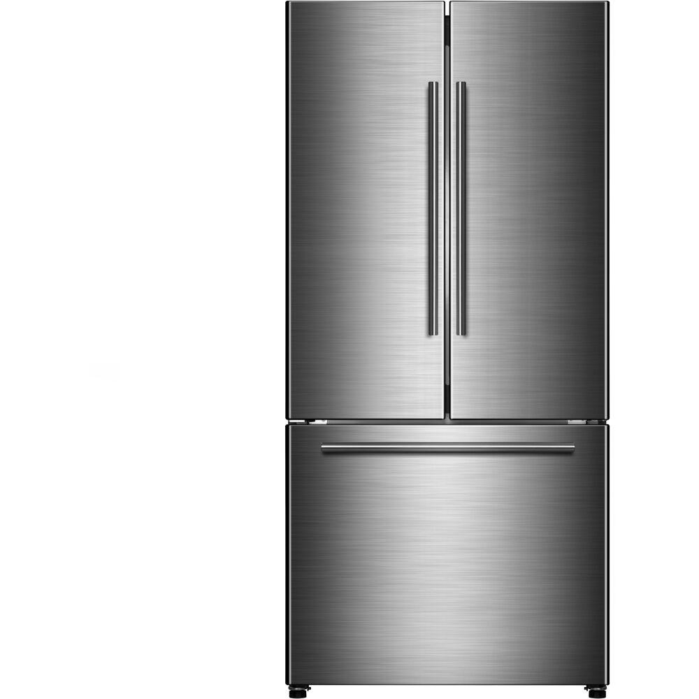 Galanz 18 CF Counter-Depth French Door Refrigerator, Icemaker