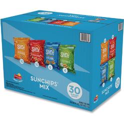 SunChips FRITO-LAY, INC. FRI49932 SunChips® Variety Mix, Assorted Flavors, 1.5 Oz Bags, 30 Bags/box FRI49932
