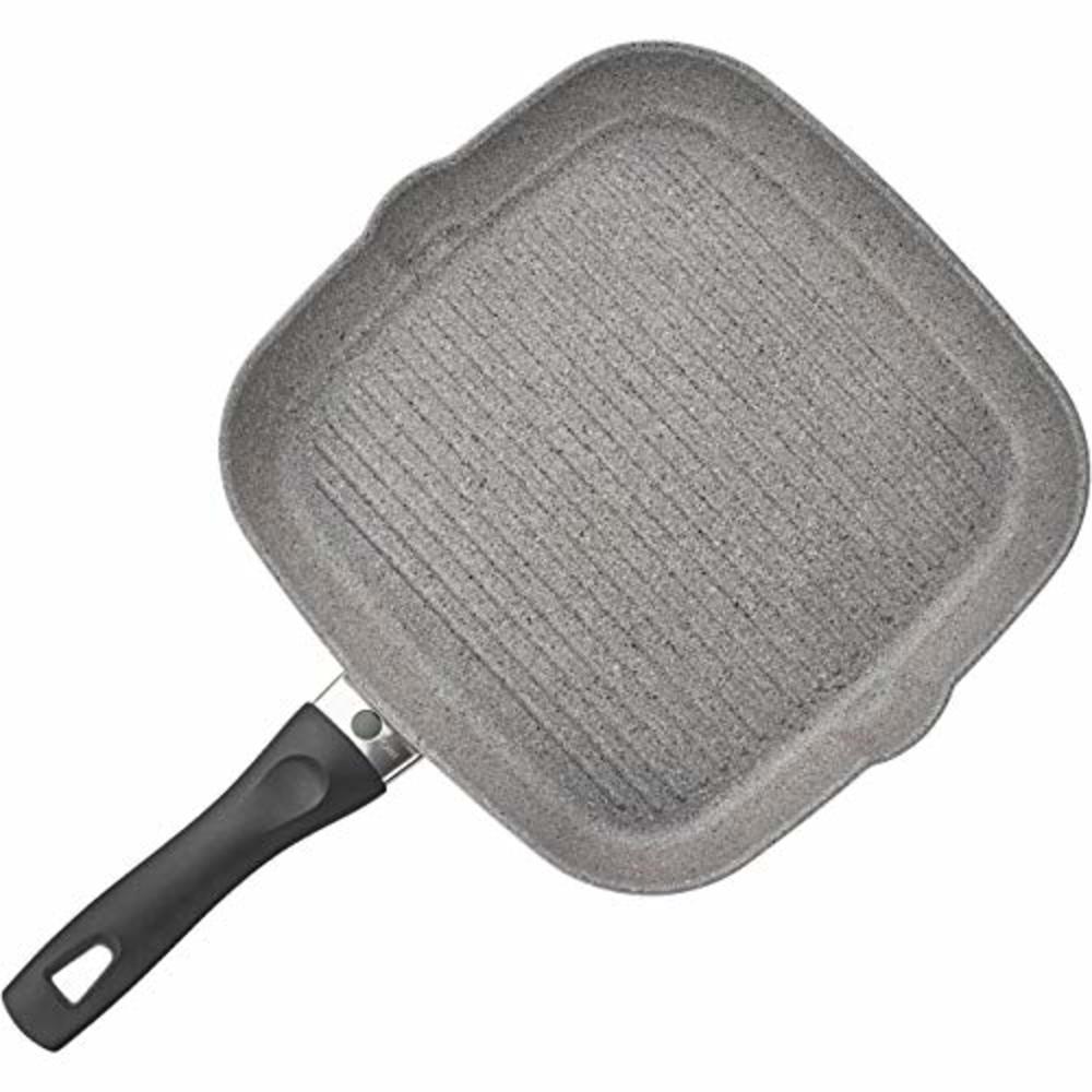 Ballarini Parma Forged Aluminum 11-inch Nonstick Grill Pan, Made in Italy