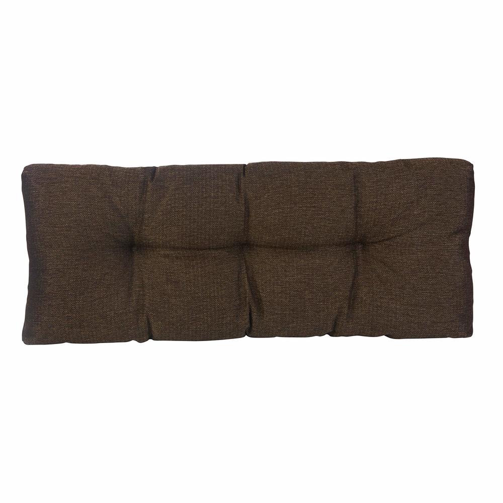 Klear Vu The Gripper Omega Non-Slip Tufted Bench Cushion for Indoor Furniture, Entryway Storage, Bay Window, Corner Nook or Pian