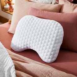 Sleep Innovations Versacurve Curved Memory Foam Pillow, Standard Size, Therapeutic for Neck and Shoulder, Side, Stomach, and Bac