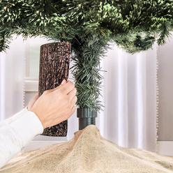 THE CHRISTMAS TREE HUGGER - Christmas Tree Skirt Accessory, Christmas Tree Collar, Christmas Tree Ring, Tree Box