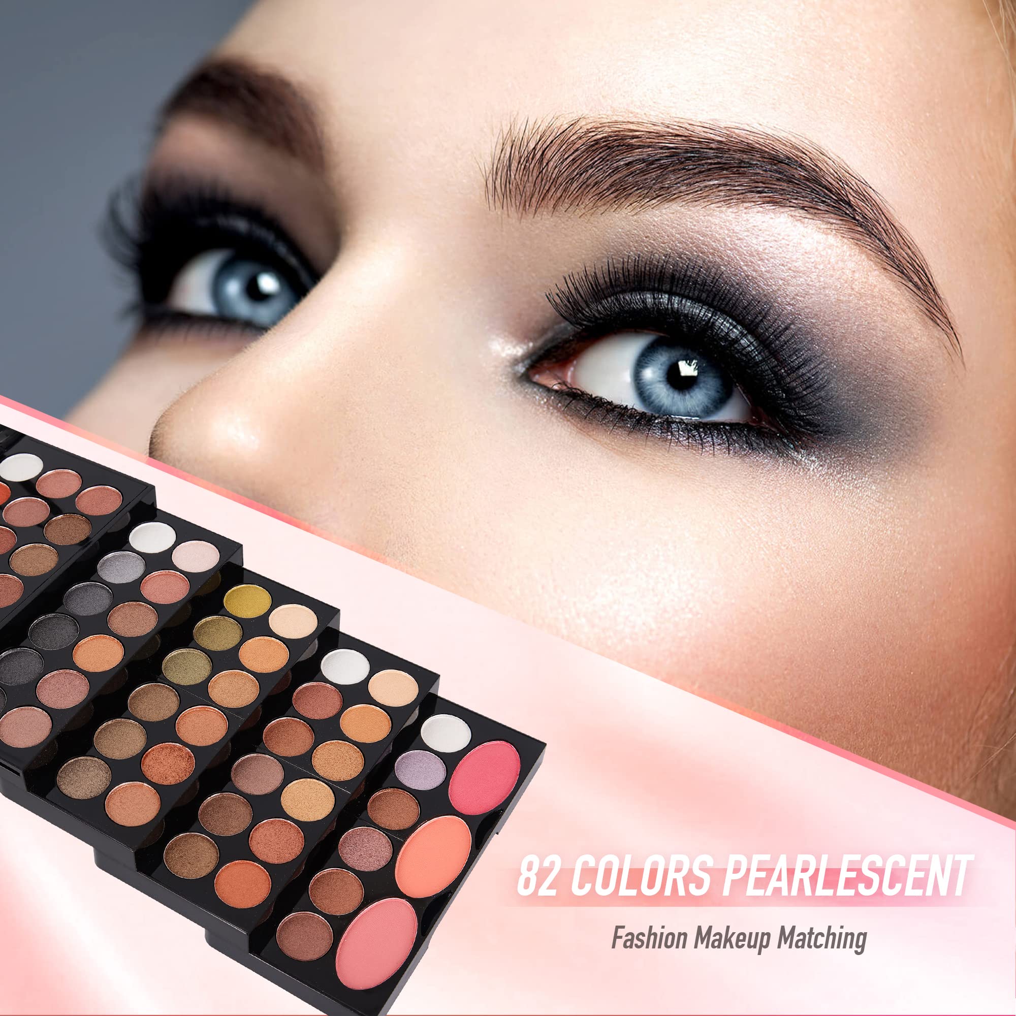 UNIFULL 148 Colors Makeup Palette Set Kit Combination , All In One Makeup Gift Set for women girls, Professional makeup Full Kit