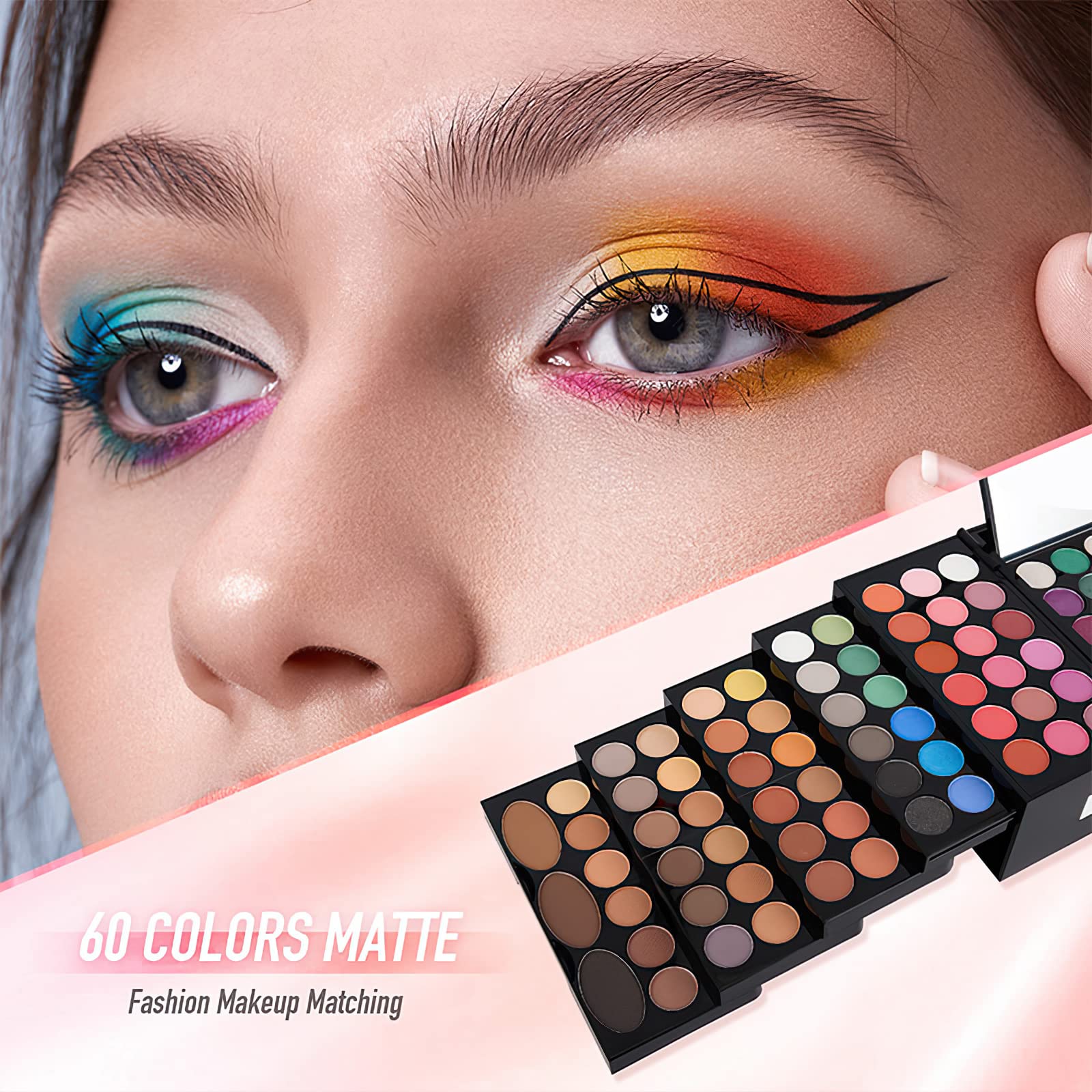 UNIFULL 148 Colors Makeup Palette Set Kit Combination , All In One Makeup Gift Set for women girls, Professional makeup Full Kit