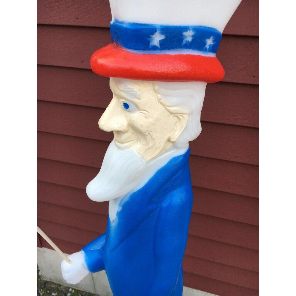 Union Uncle Sam Blow Mold New