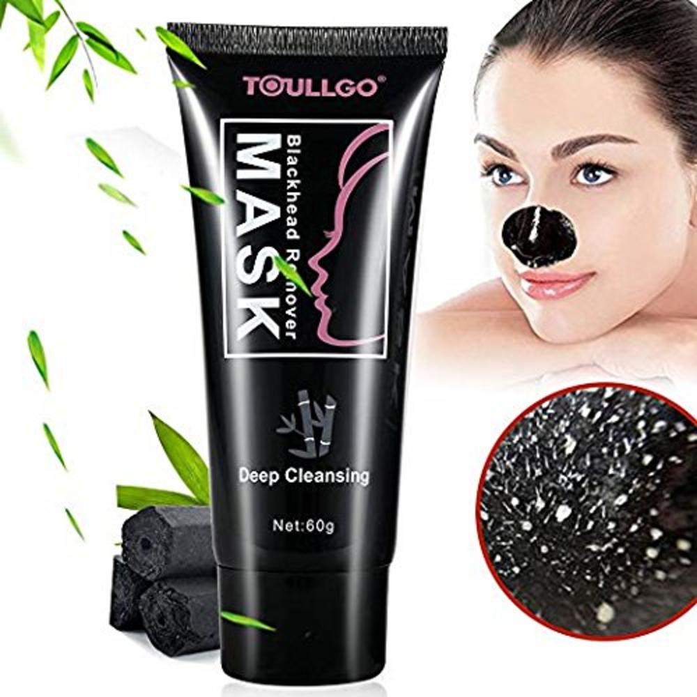 ToullGo Blackhead Remover Black Mask, Purifying Acne Face Peel Off Black Mud Mask, Deep Cleansing Nose Acne Treatment Oil Control Natura