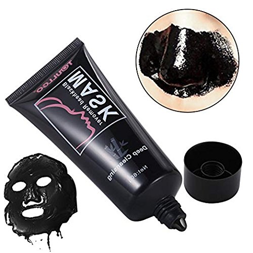 ToullGo Blackhead Remover Black Mask, Purifying Acne Face Peel Off Black Mud Mask, Deep Cleansing Nose Acne Treatment Oil Control Natura