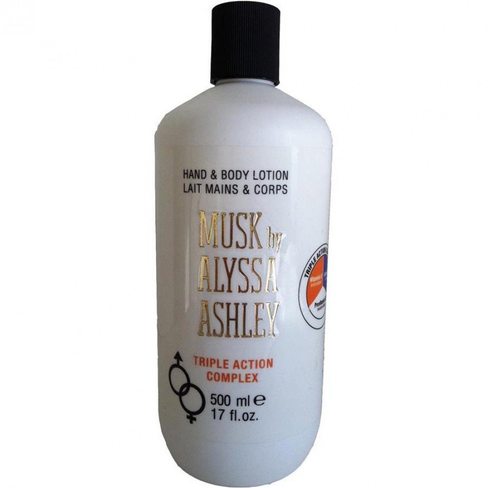 Alyssa Ashley Musk By Alyssa Ashley Hand and Body Lotion, 17-Ounce