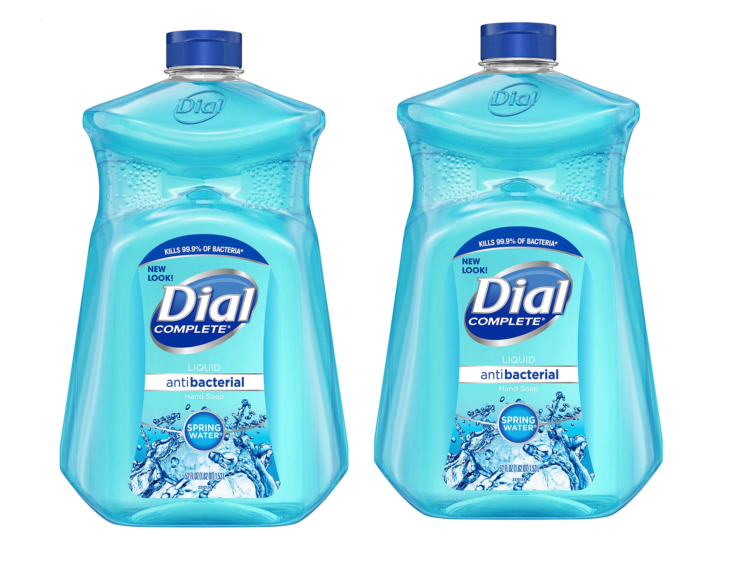 Henkel Dial Liquid Hand Soap Refill, Dial Spring Water Hand Wash, 52 Fl Oz (Bundle of 2 Bottle)