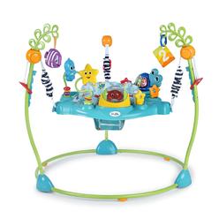 Baby Einstein Ocean Explorers curiosity cove 2-in-1 Educational Activity Jumper and Floor Toy, Max weight 25 lbs, Ages 6 Months+