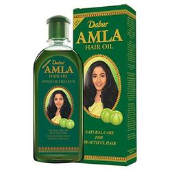 Dabur Amla Hair Oil for Healthy Hair and Moisturized Scalp, Indian Hair Oil for Men and Women, Bio Oil for Hair, Natural care fo