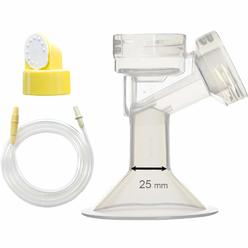 Maymom Swing Tubing and Breast Pump Kit compatible with Medela Swing Breastpump Inc 1 Medium Breastshield (comparable to Medela Persona