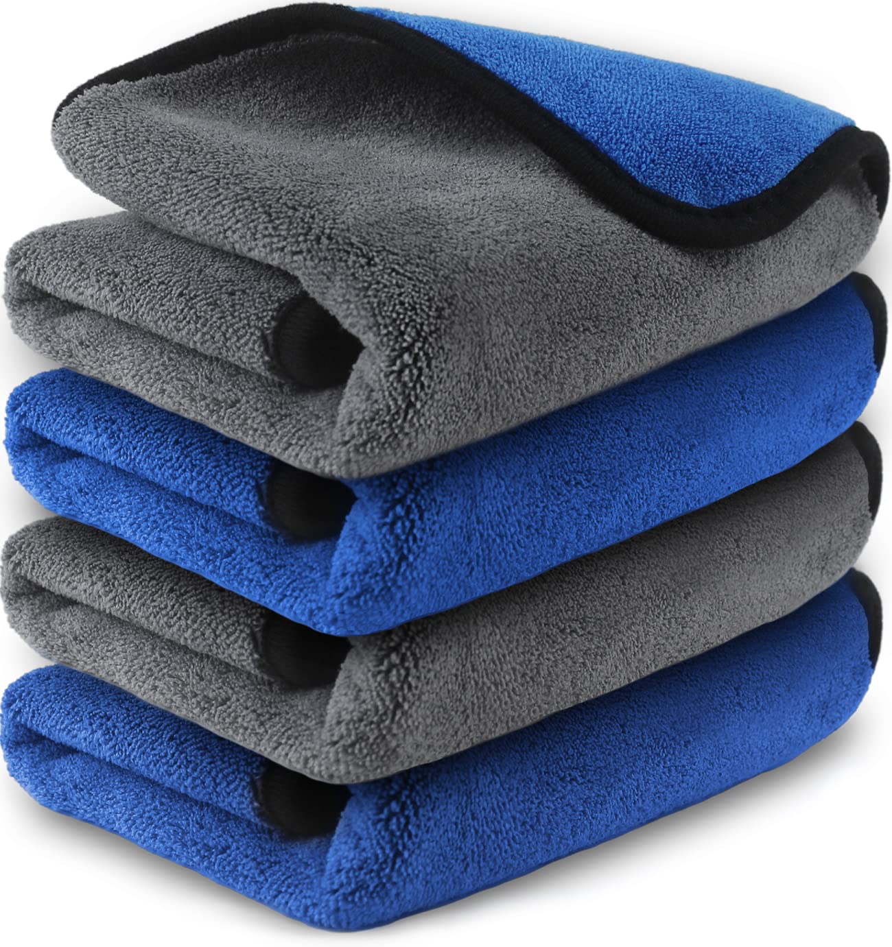 Airlab Microfiber Towels for cars Wash Drying 800gSM Thick Plush cleaning  cloth Auto Detailing Super Absorbent for Interior & Ex