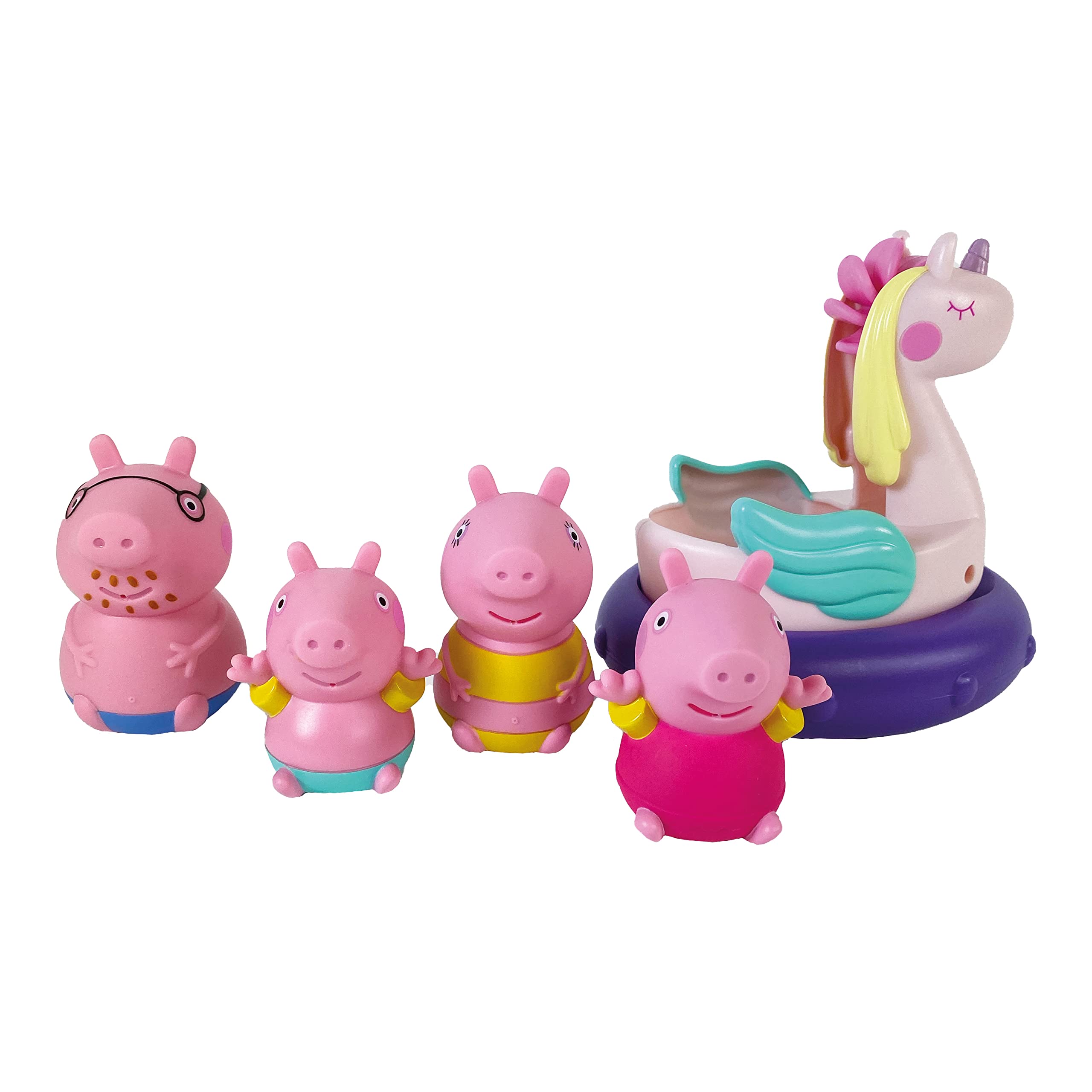 Tomy Peppa Pig Bath Toys - Baby Bath Toys Promote Dexterity and Motor Skills - Toddler Toys for Bath and Pool - Bath Toys for girls a