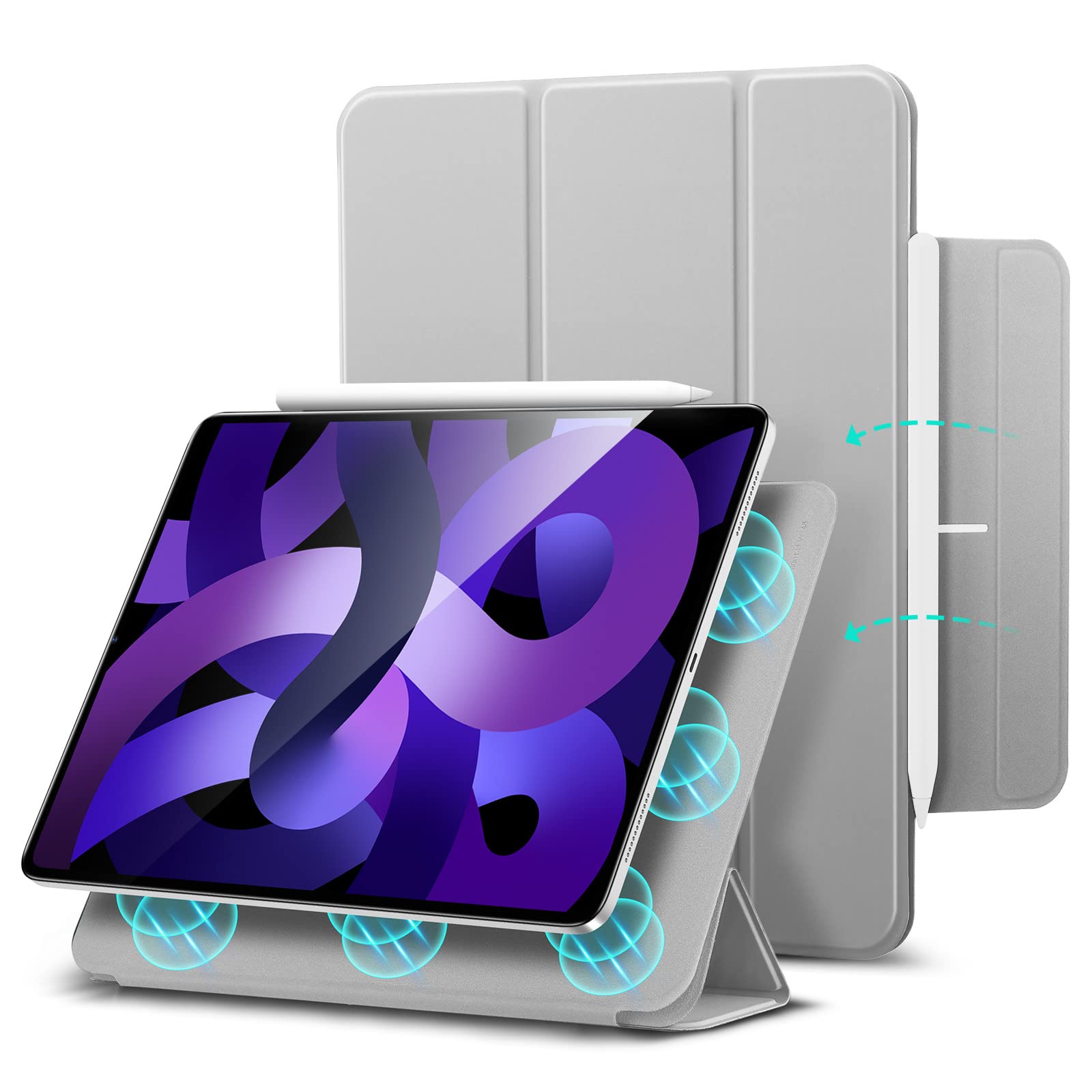 ESR for iPad Air 5th4th generation case (20222020), iPad Pro 11 case (2018), convenient Magnetic Attachment, Auto SleepWake, iPa