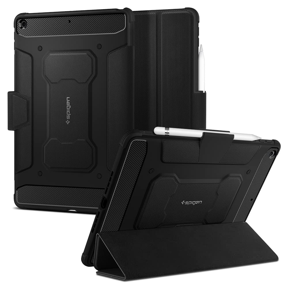 Spigen Rugged Armor Pro Designed for iPad 102 case, iPad 9th generation case (2021)  iPad 8th generation case (2020)  iPad 7th g