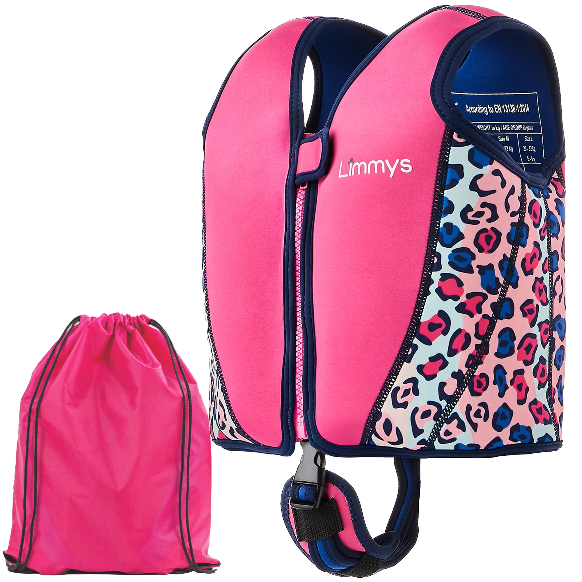 Premium Neopren-Schwimmweste - Sonnenuntergang Blau - DE