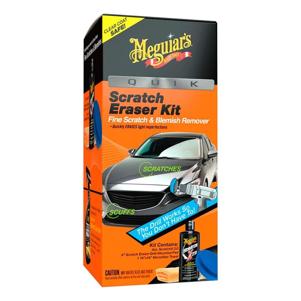 Meguiars g190200EU Scratch Removal Kit to remove light car scratches, blemishes and swirls Quick & Easy