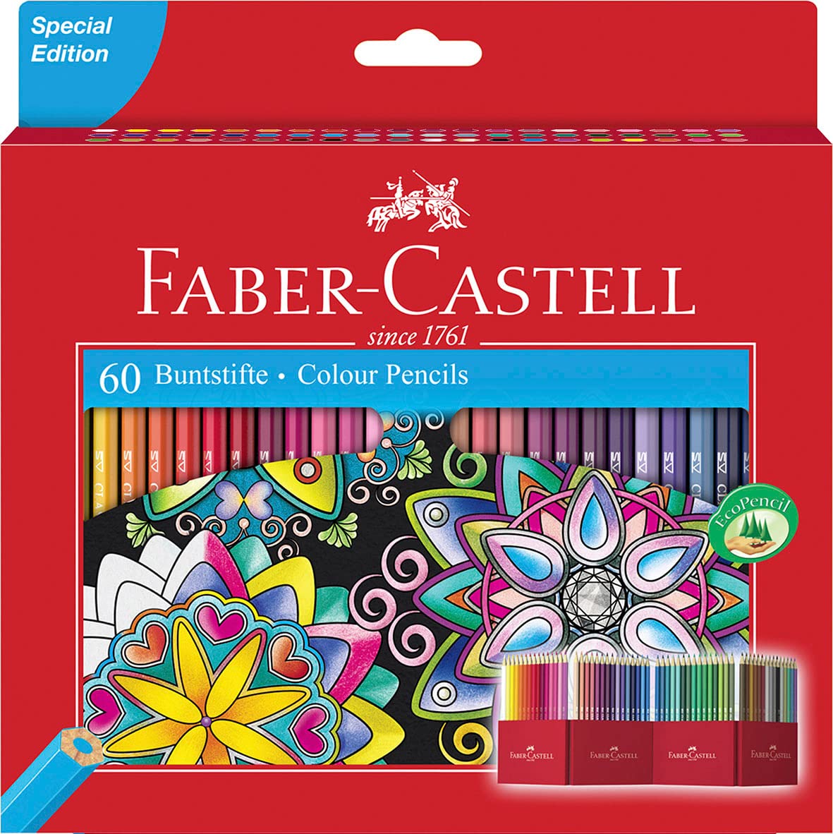 Faber-Castell 111260 Faber-castell colour Pencils (Pack of 60)