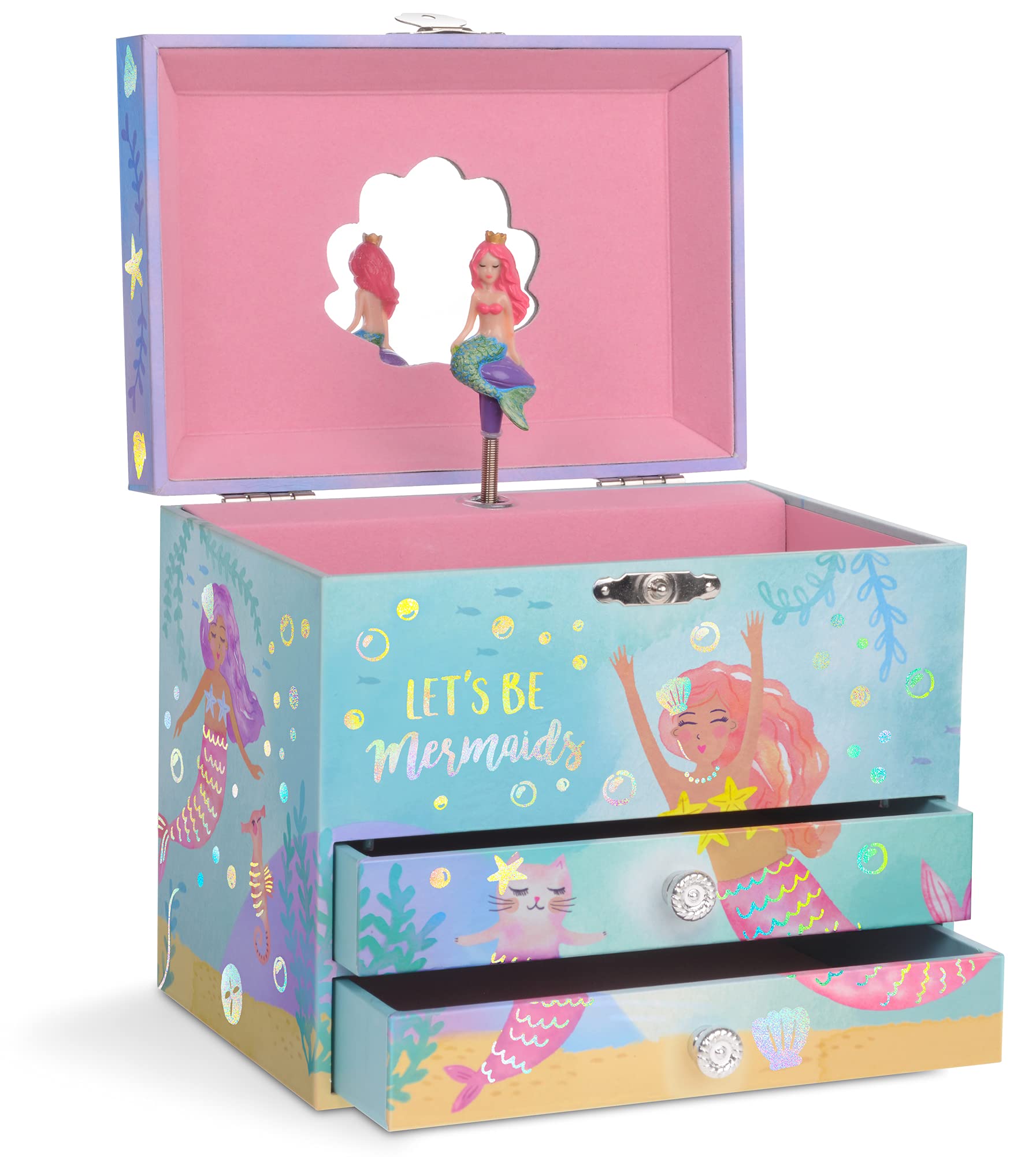 Girls Jewelry Box Jewelkeeper Ballerina Musical Jewelry Box